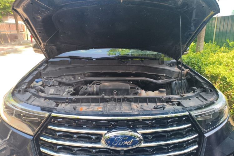 Used Ford Explorer 2020 EcoBoost 285 Four-Wheel Drive Trend Edition 6 Seats Engine Bay