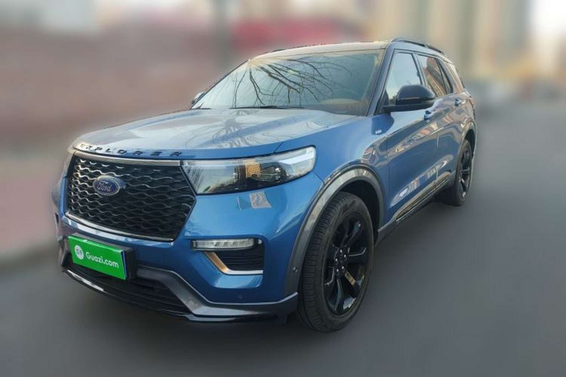 Used Ford Explorer 2020 EcoBoost 285 4x4 Sport Edition ST-LINE 6-Seater Front Left 45 Deg