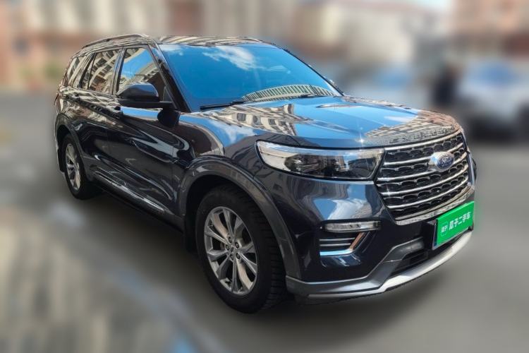 Used Ford Explorer 2020 EcoBoost 285 Four-Wheel Drive Trend Edition 6 Seats Front Right 45 Deg