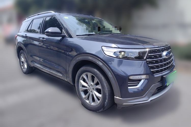 Used Ford Explorer 2020 EcoBoost 285 Four-Wheel Drive Trend Edition 6 Seats Front Right 45 Deg