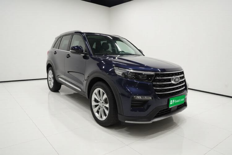 Used Ford Explorer 2020 EcoBoost 285 Rear-Drive Trend Edition 6 Seats Front Right 45 Deg