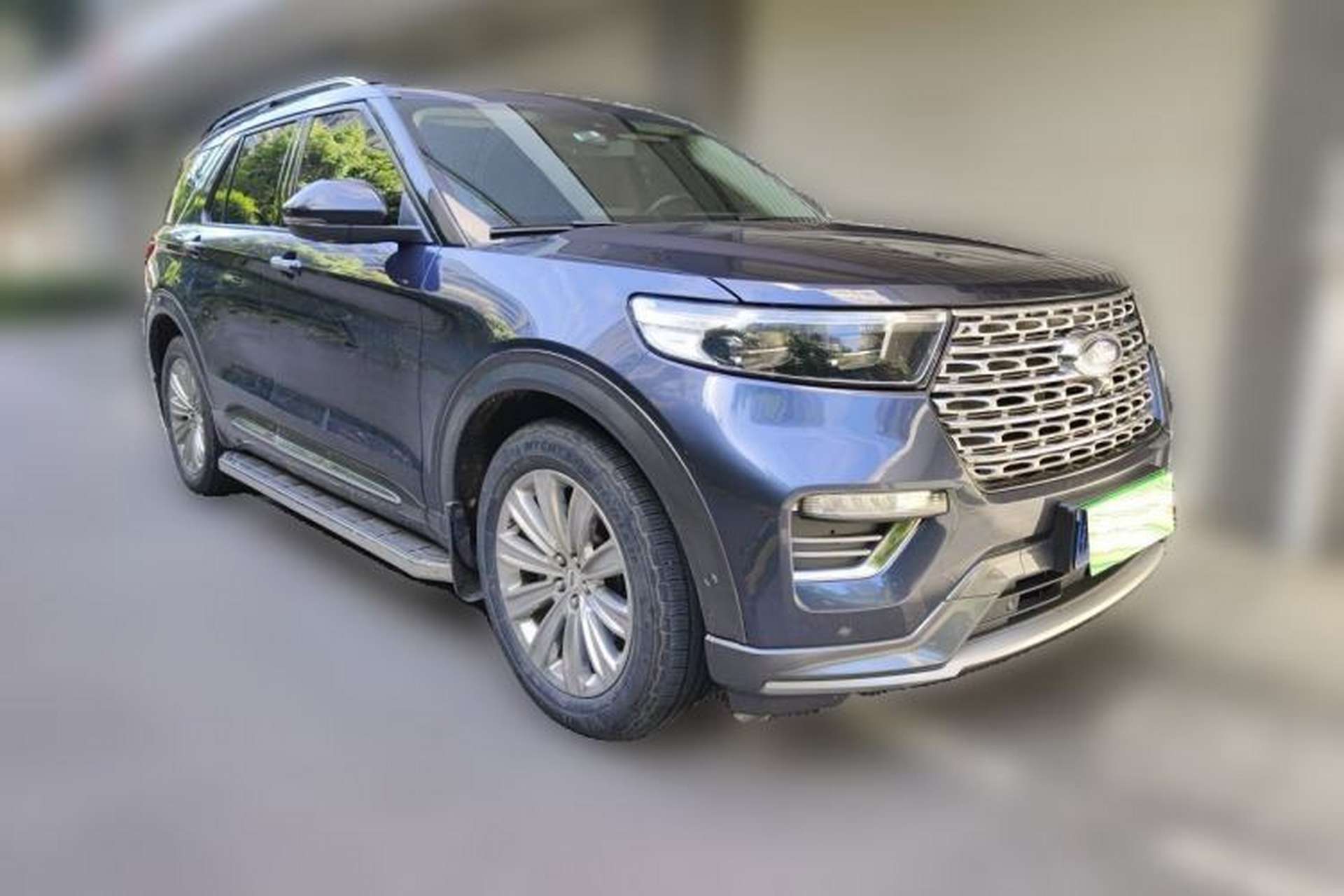 Used Ford Explorer 2020 EcoBoost 285 4x4 Titanium Edition 6 Seats Front Right 45 Deg