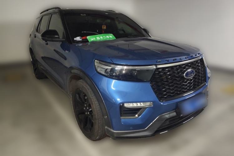 Used Ford Explorer 2020 EcoBoost 285 Four-Wheel Drive Sport Edition ST-LINE 7-Seater Front Right 45 Deg
