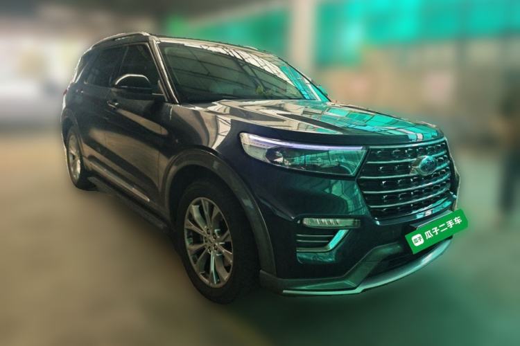 Used Ford Explorer 2020 EcoBoost 285 4x4 Trend Edition 7-Seater Front Right 45 Deg