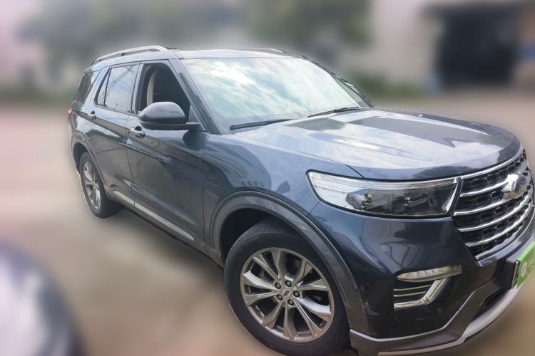 Used Ford Explorer 2020 EcoBoost 285 Four-Wheel Drive Trend Edition 6 Seats Front Right 45 Deg