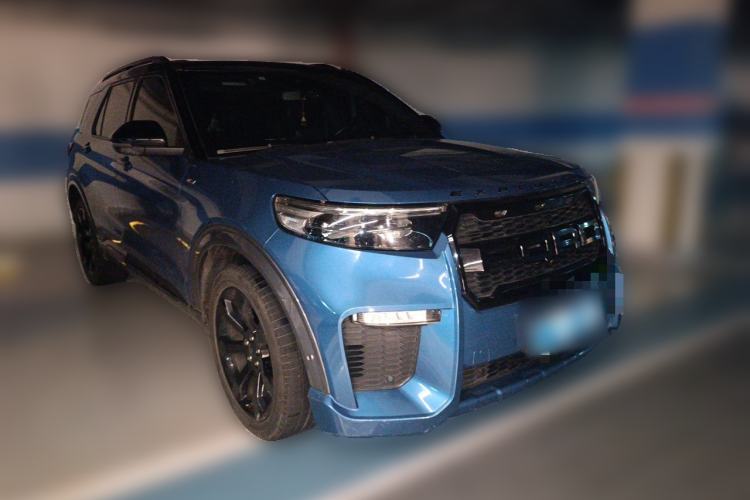 Used Ford Explorer 2020 EcoBoost 285 4x4 Sport Edition ST-LINE 6-Seater Front Right 45 Deg