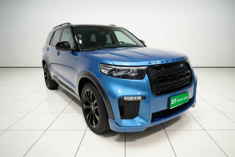 Used Ford Explorer 2020 EcoBoost 285 4x4 Sport Edition ST-LINE 6-Seater Front Right 45 Deg