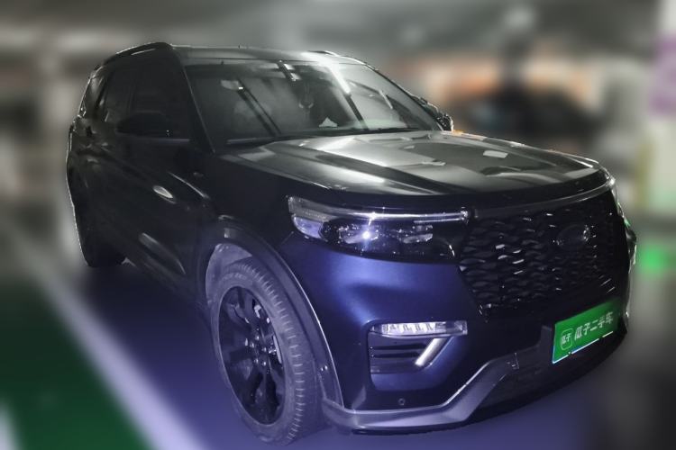 Used Ford Explorer 2020 EcoBoost 285 4x4 Sport Edition ST-LINE 6-Seater Front Right 45 Deg