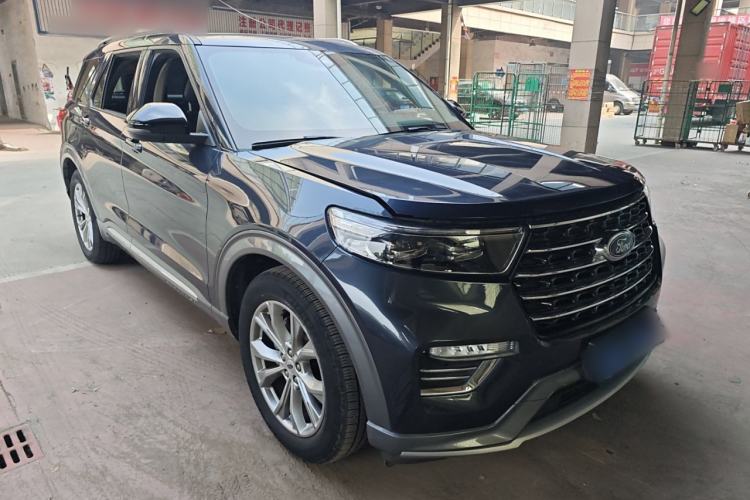 Used Ford Explorer 2020 EcoBoost 285 Rear-Drive Trend Edition 6 Seats Front Right 45 Deg