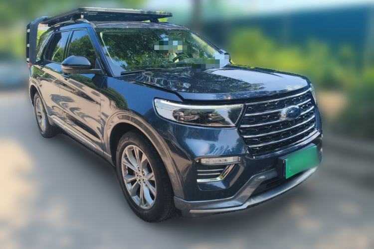 Used Ford Explorer 2020 EcoBoost 285 Four-Wheel Drive Trend Edition 6 Seats Front Right 45 Deg