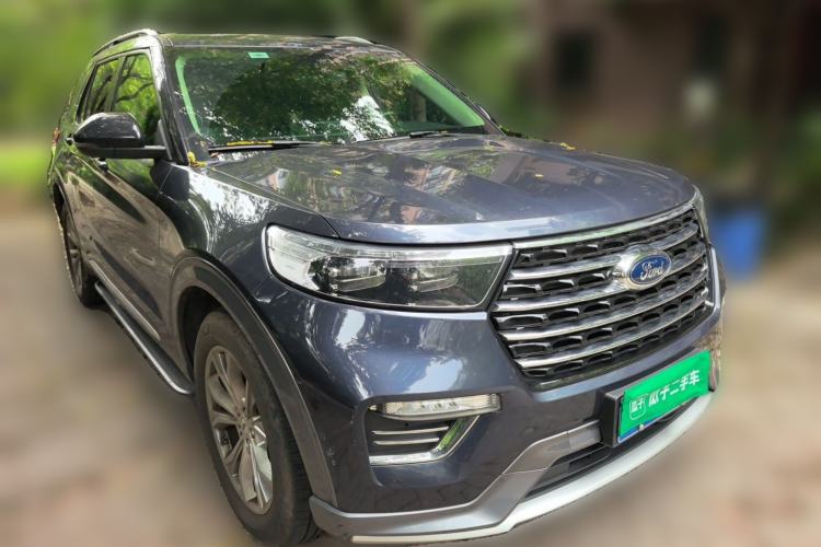 Used Ford Explorer 2020 EcoBoost 285 Four-Wheel Drive Trend Edition 6 Seats Front Right 45 Deg