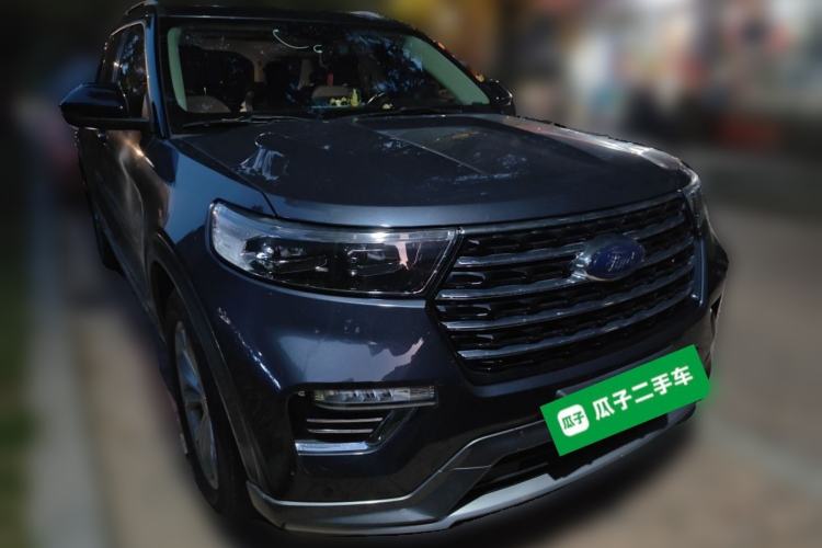 Used Ford Explorer 2020 EcoBoost 285 Four-Wheel Drive Trend Edition 6 Seats Front Right 45 Deg