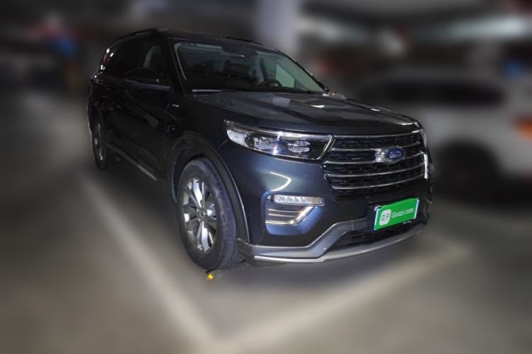 Used Ford Explorer 2020 EcoBoost 285 Four-Wheel Drive Trend Edition 6 Seats Front Right 45 Deg