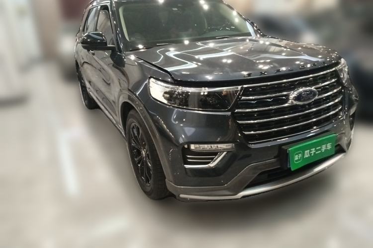 Used Ford Explorer 2020 EcoBoost 285 Rear-Drive Trend Edition 6 Seats Front Right 45 Deg