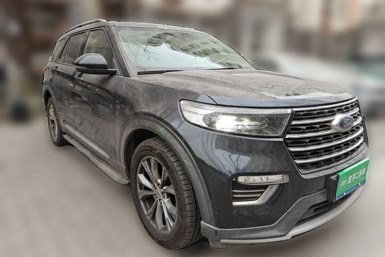 Used Ford Explorer 2020 EcoBoost 285 Four-Wheel Drive Trend Edition 6 Seats Front Right 45 Deg