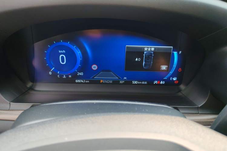 Used Ford Explorer 2020 EcoBoost 285 4x4 Titanium Edition 7-Seater Instrument Cluster