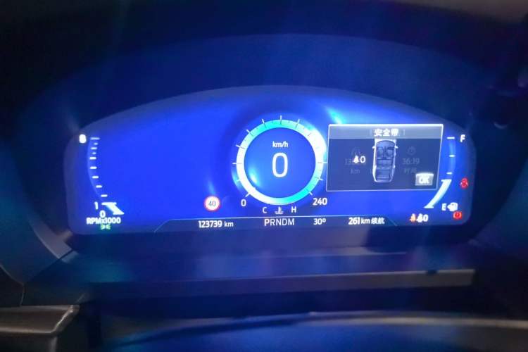 Used Ford Explorer 2020 EcoBoost 285 4x4 Titanium Edition 7-Seater Instrument Cluster