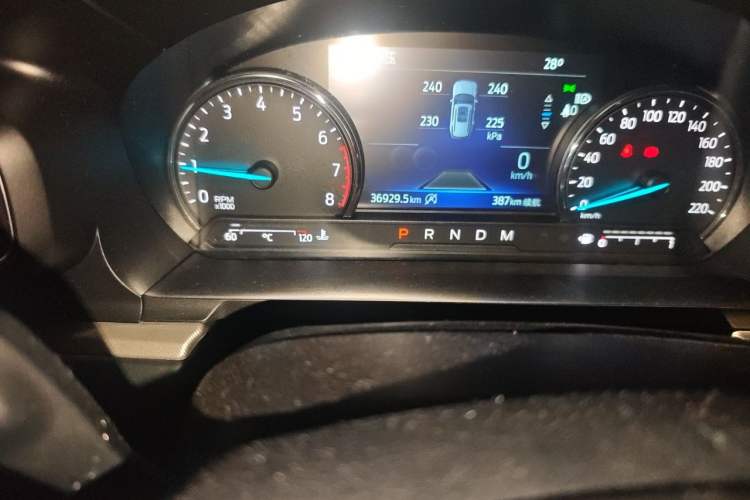 Used Ford Explorer 2020 EcoBoost 285 Rear-Drive Trend Edition 7-Seater Odometer Close Up