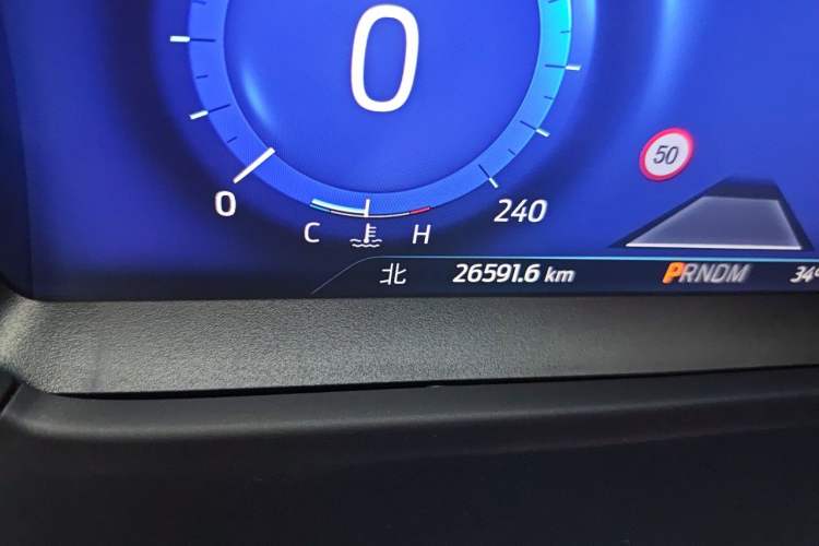 Used Ford Explorer 2020 EcoBoost 285 4x4 Titanium Edition 6 Seats Odometer Close Up