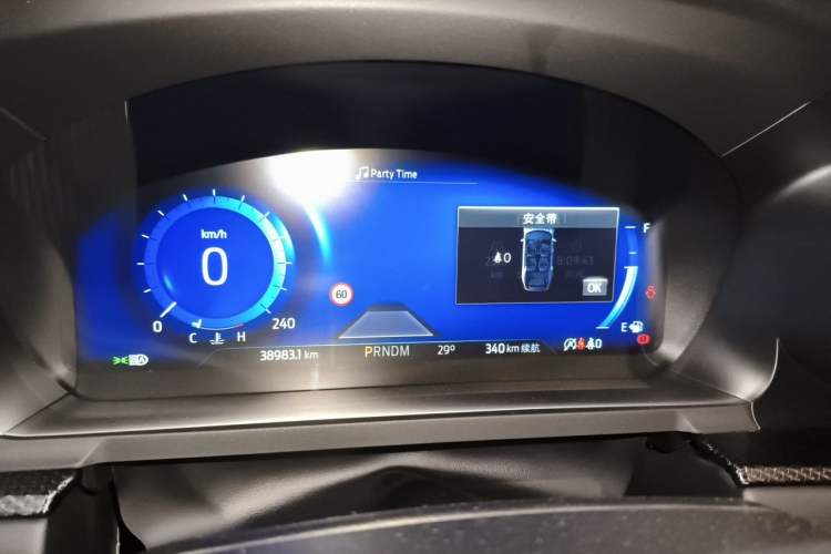 Used Ford Explorer 2020 EcoBoost 285 4x4 Sport Edition ST-LINE 6-Seater Odometer Close Up