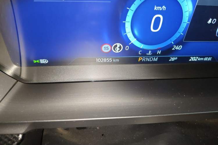 Used Ford Explorer 2020 EcoBoost 285 4x4 Sport Edition ST-LINE 6-Seater Odometer Close Up