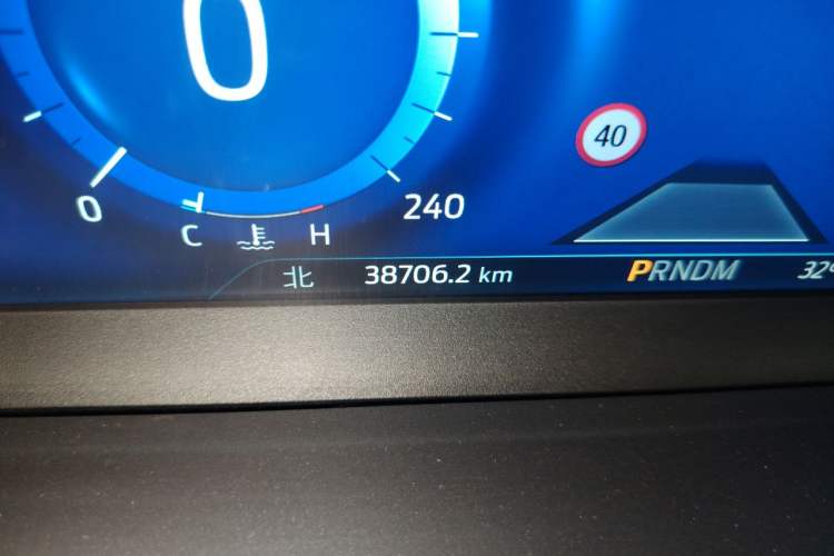 Used Ford Explorer 2020 EcoBoost 285 4x4 Titanium Edition 6 Seats Odometer Close Up