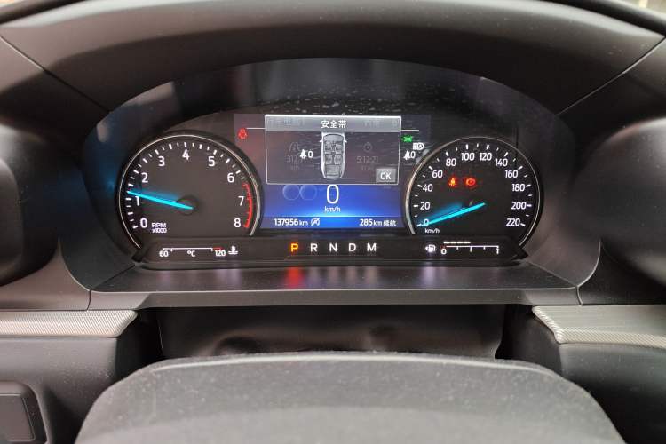 Used Ford Explorer 2020 EcoBoost 285 Four-Wheel Drive Trend Edition 6 Seats Odometer Close Up