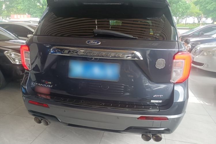 Used Ford Explorer 2020 EcoBoost 285 4x4 Titanium Edition 7-Seater Rear