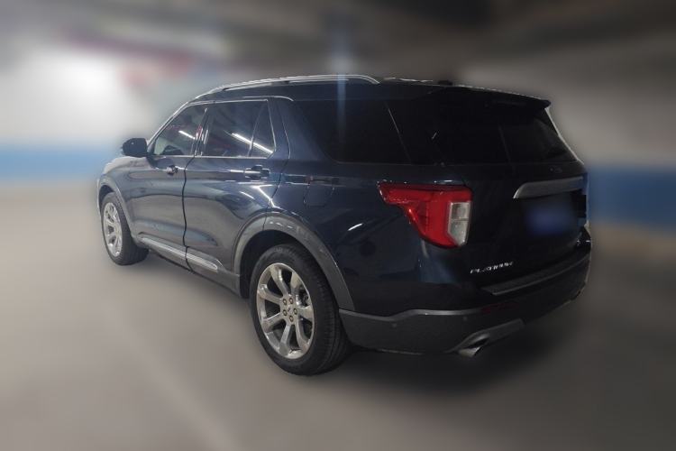 Used Ford Explorer 2020 EcoBoost 285 4x4 Platinum Edition 6 Seats Rear Left 45 Deg