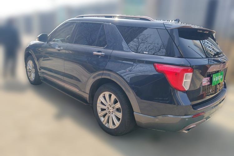 Used Ford Explorer 2020 EcoBoost 285 4x4 Titanium Edition 7-Seater Rear Left 45 Deg