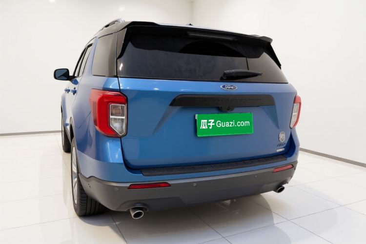 Used Ford Explorer 2020 EcoBoost 285 Four-Wheel Drive Sport Edition ST-LINE 7-Seater Rear Left 45 Deg
