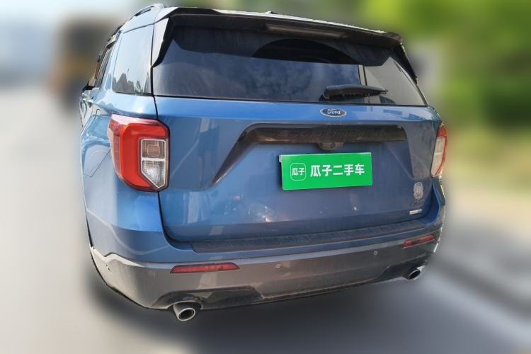 Used Ford Explorer 2020 EcoBoost 285 Four-Wheel Drive Sport Edition ST-LINE 7-Seater Rear Left 45 Deg
