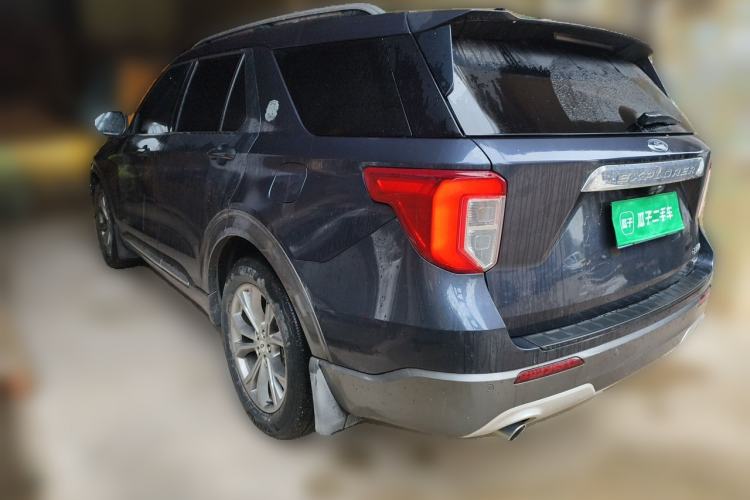 Used Ford Explorer 2020 EcoBoost 285 Rear-Drive Trend Edition 6 Seats Rear Left 45 Deg