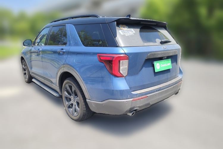 Used Ford Explorer 2020 EcoBoost 285 Four-Wheel Drive Sport Edition ST-LINE 7-Seater Rear Left 45 Deg