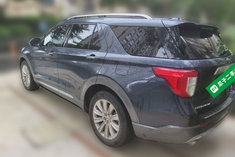 Used Ford Explorer 2020 EcoBoost 285 4x4 Titanium Edition 7-Seater Rear Left 45 Deg
