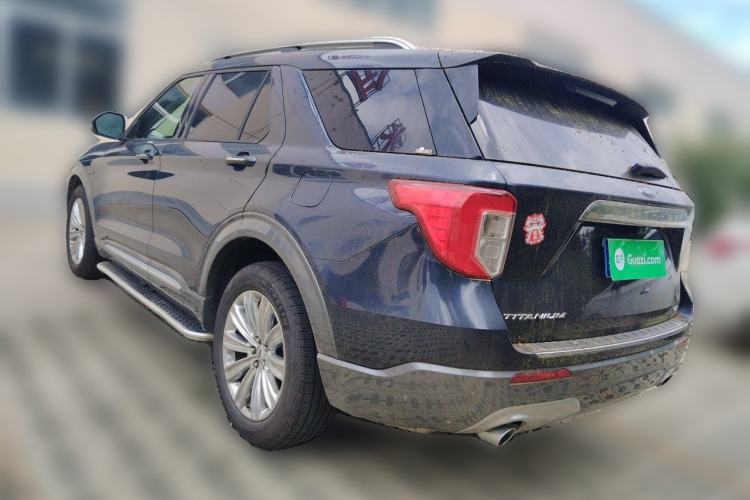Used Ford Explorer 2020 EcoBoost 285 4x4 Titanium Edition 6 Seats Rear Left 45 Deg