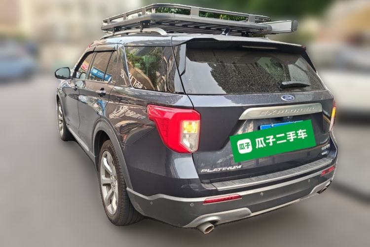 Used Ford Explorer 2020 EcoBoost 285 4x4 Platinum Edition 7-Seater Rear Left 45 Deg