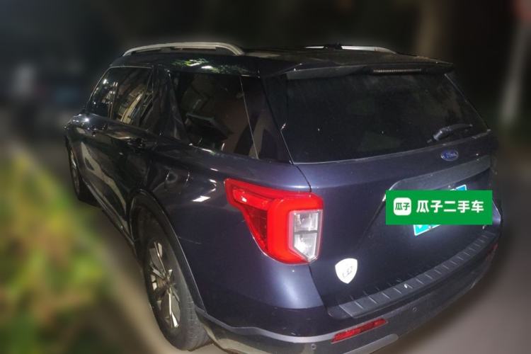 Used Ford Explorer 2020 EcoBoost 285 Rear-Drive Trend Edition 6 Seats Rear Left 45 Deg