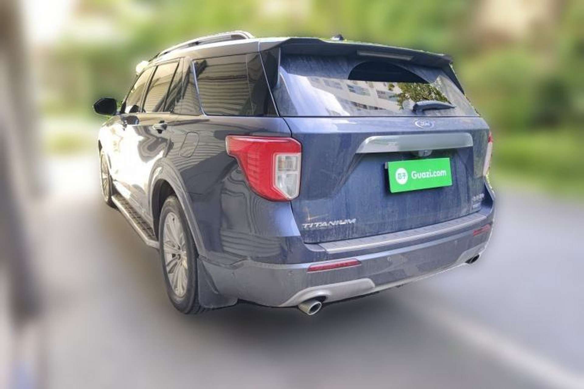 Used Ford Explorer 2020 EcoBoost 285 4x4 Titanium Edition 6 Seats Rear Left 45 Deg