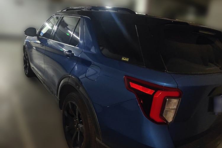 Used Ford Explorer 2020 EcoBoost 285 Four-Wheel Drive Sport Edition ST-LINE 7-Seater Rear Left 45 Deg