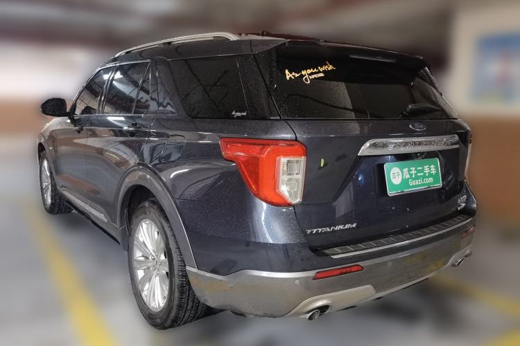 Used Ford Explorer 2020 EcoBoost 285 4x4 Titanium Edition 6 Seats Rear Left 45 Deg
