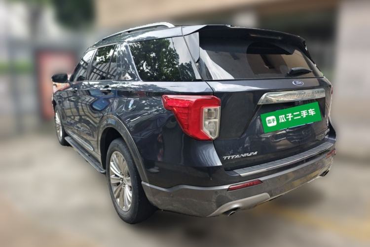 Used Ford Explorer 2020 EcoBoost 285 4x4 Titanium Edition 6 Seats Rear Left 45 Deg