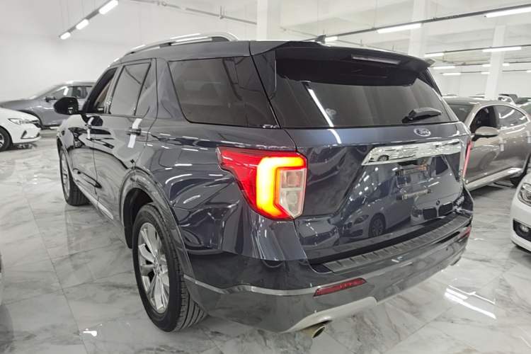 Used Ford Explorer 2020 EcoBoost 285 Four-Wheel Drive Trend Edition 6 Seats Rear Left 45 Deg