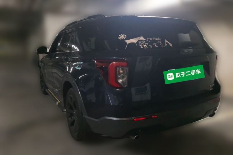 Used Ford Explorer 2020 EcoBoost 285 4x4 Sport Edition ST-LINE 6-Seater Rear Left 45 Deg