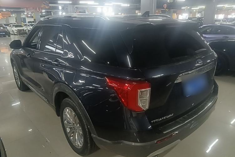 Used Ford Explorer 2020 EcoBoost 285 4x4 Titanium Edition 7-Seater Rear Left 45 Deg