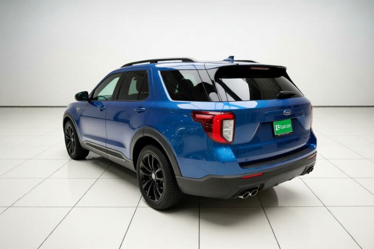 Used Ford Explorer 2020 EcoBoost 285 4x4 Sport Edition ST-LINE 6-Seater Rear Left 45 Deg