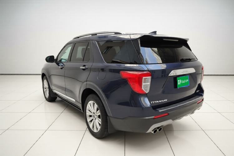 Used Ford Explorer 2020 EcoBoost 285 4x4 Titanium Edition 6 Seats Rear Left 45 Deg
