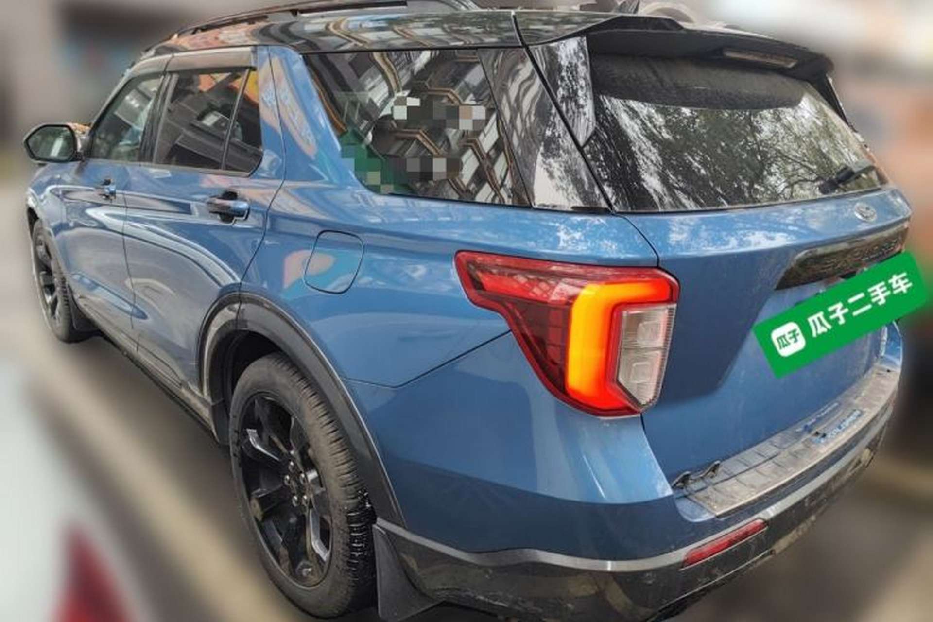 Used Ford Explorer 2020 EcoBoost 285 Four-Wheel Drive Sport Edition ST-LINE 7-Seater Rear Left 45 Deg
