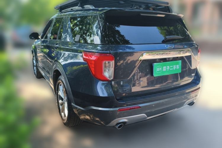 Used Ford Explorer 2020 EcoBoost 285 Four-Wheel Drive Trend Edition 6 Seats Rear Left 45 Deg