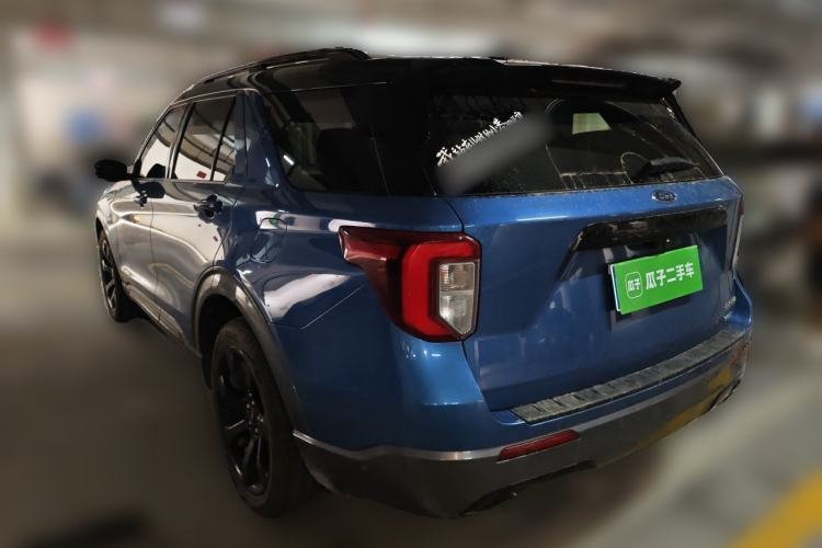 Used Ford Explorer 2020 EcoBoost 285 4x4 Sport Edition ST-LINE 6-Seater Rear Left 45 Deg